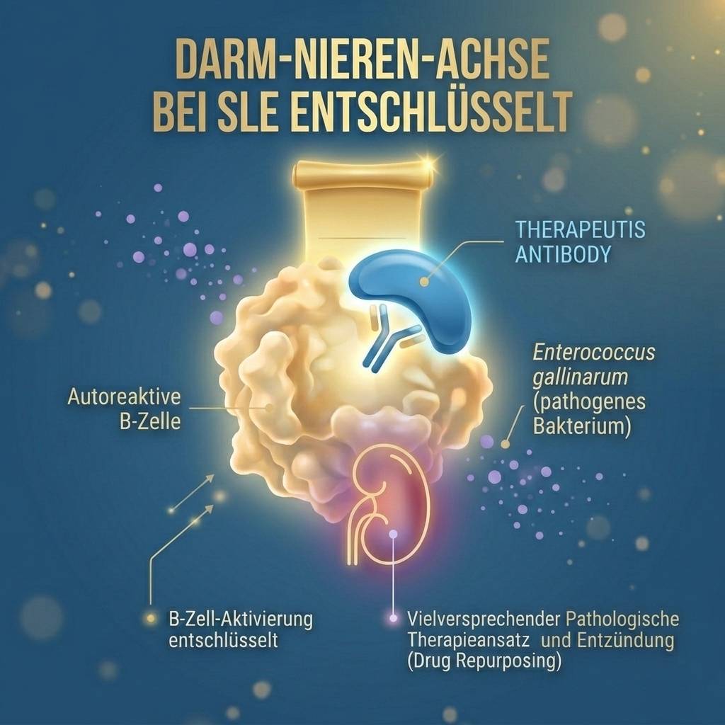 Neue Studie zeigt, wie ein Darmbakterium bei Lupus-Patienten die Nieren schädigen kann und liefert Ansätze für zukünftige Therapien