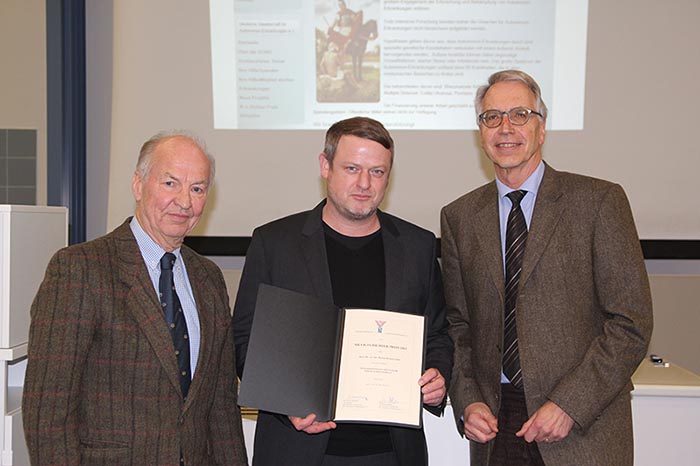 Nils-Ilja-Richter-Preis der Deutschen Gesellschaft für Autoimmunerkrankungen verliehen